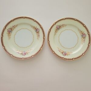 Noritake Alberta Bread & Butter Plate 6.25" Japan 6501 Set Of 2